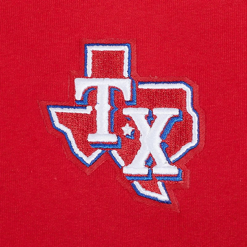 Pro Standard Women's Texas Rangers Classic Icon Boxy Short Sleeve T-shirt