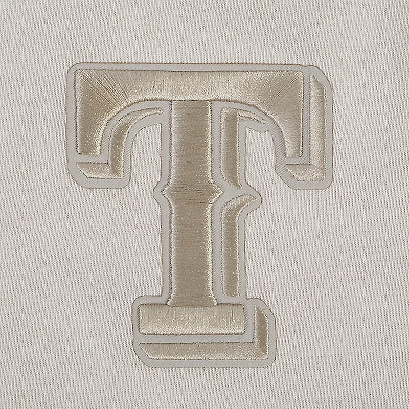 Pro Standard Women's Texas Rangers Washed Classic Enzyme Wash Short Sleeve Boxy T-shirt