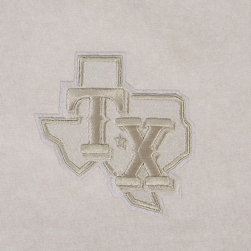 Pro Standard Women's Texas Rangers Washed Classic Enzyme Wash Short Sleeve Boxy T-shirt