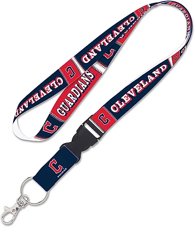 WinCraft Cleveland Guardians Color Block 1 in. Lanyard