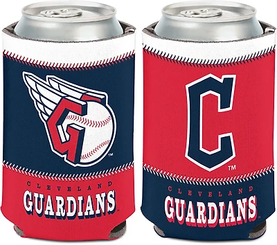 WinCraft Cleveland Guardians Color Block 12 oz. Can Cooler