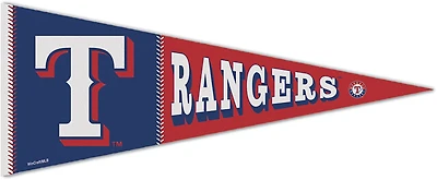 WinCraft Texas Rangers Color Block Premium Pennant
