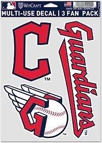 WinCraft Cleveland Guardians Multi-Use Fan Decal