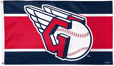 WinCraft Cleveland Guardians Stripe Deluxe Flag