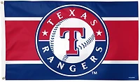 WinCraft Texas Rangers Stripe Deluxe Flag