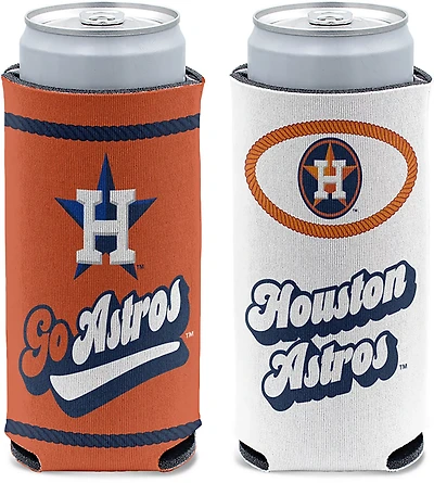 WinCraft Houston Astros Team Fan Slim Can Cooler