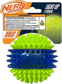 Nerf Dog Translucent TPR Spike and Squeak Ball