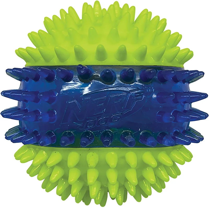 Nerf Dog Translucent TPR Spike and Squeak Ball