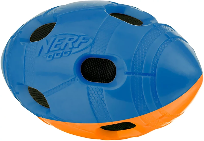 Nerf Dog TPR Bash Squeak and Crunch Football Toy