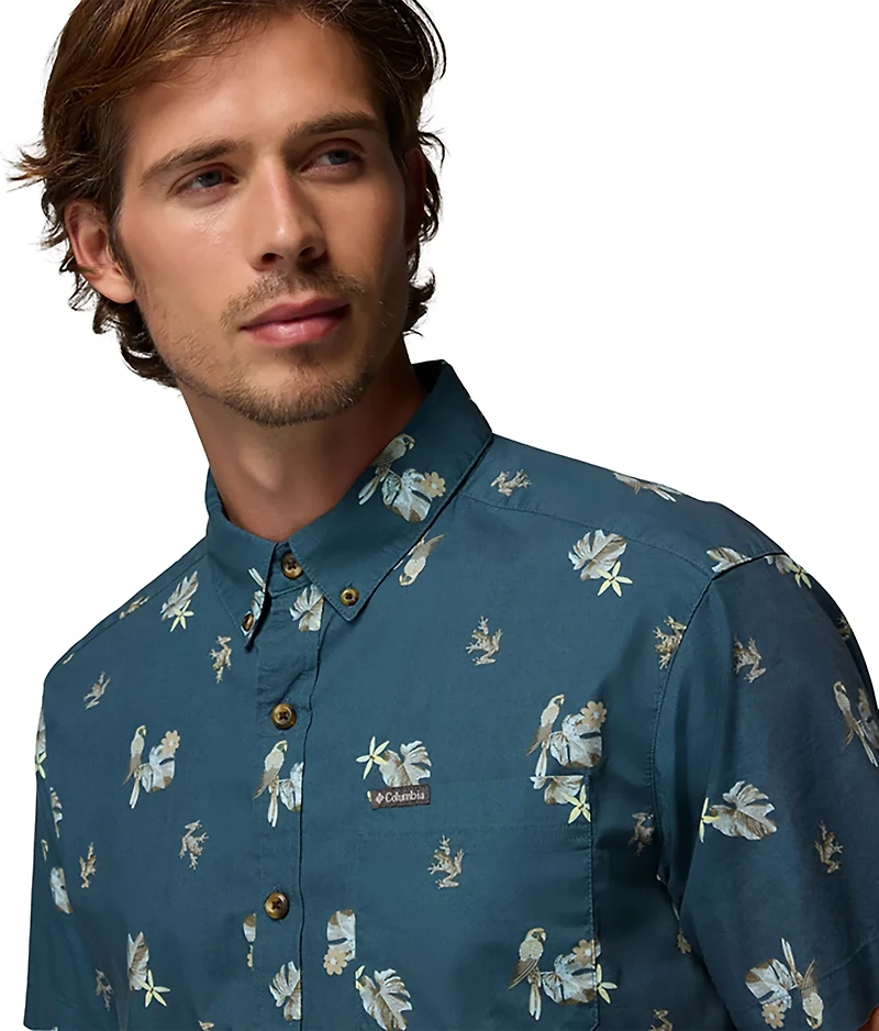 Columbia Sportswear Men's Rapid Rivers Printed Button Down Shirt
