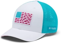 Columbia Sportswear Men's PFG Mesh Fish Flag Ball Cap