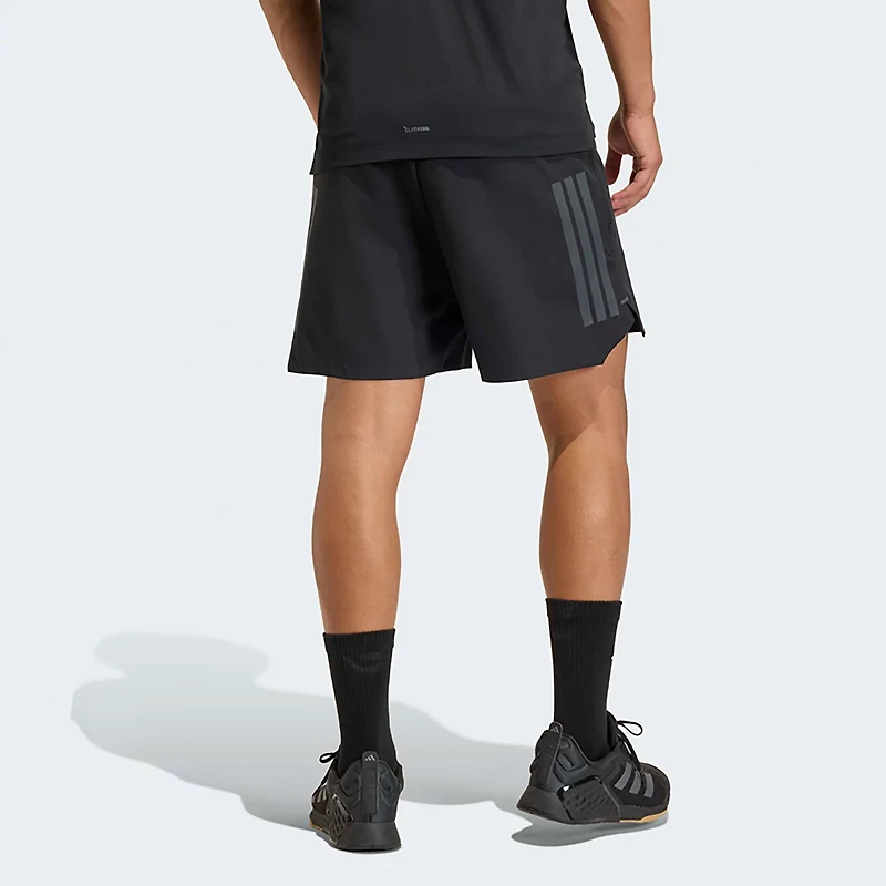 adidas Men's D4T Power 3 Stripes Shorts 5 in.