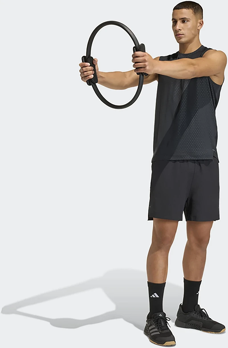 adidas Men's D4T Power 3 Stripes Shorts 5 in.