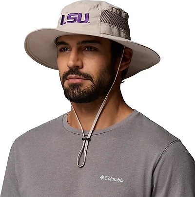 Columbia Sportswear Adults' LSU Collegiate Bora Bora III Booney Hat