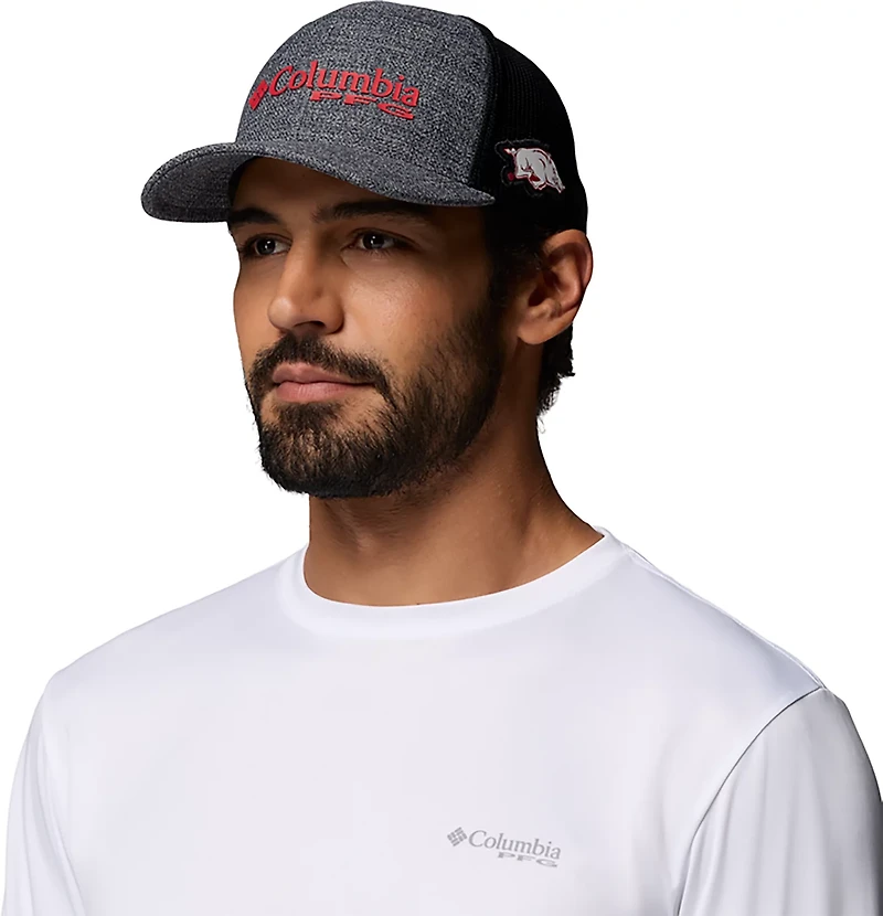 Columbia Sportswear University of Arkansas CLG PFG Mesh Snapback Cap