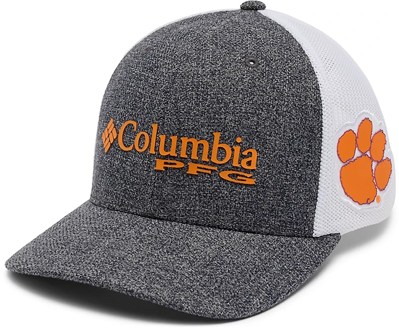 Columbia Sportswear Clemson University CLG PFG Mesh Snapback Cap