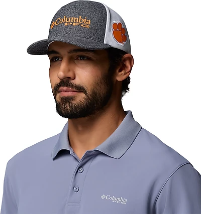 Columbia Sportswear Clemson University CLG PFG Mesh Snapback Cap