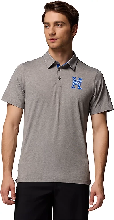Columbia Sportswear Men's University of Kentucky CLG Tech Trail Polo Shirt