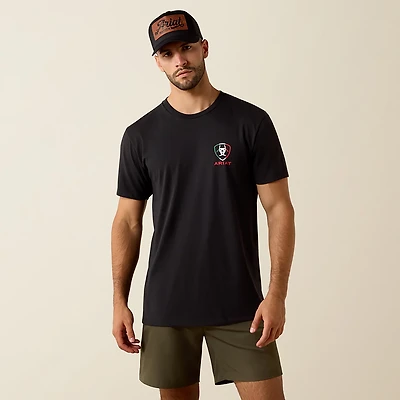 Ariat Men's Tres Herraduras Classic Fit T-shirt