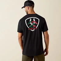 Ariat Men's Tres Herraduras Classic Fit T-shirt