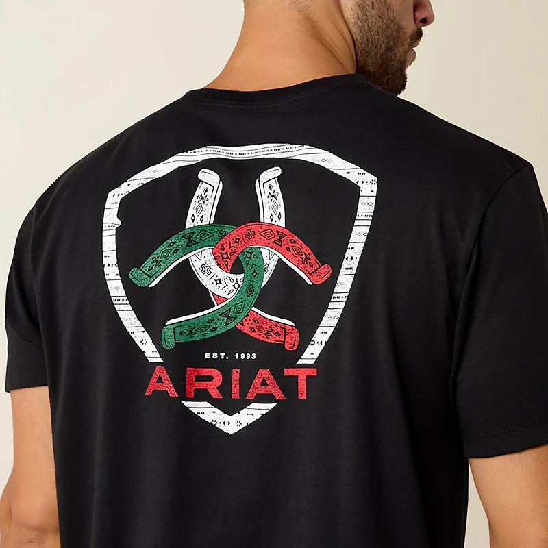 Ariat Men's Tres Herraduras Classic Fit T-shirt