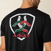 Ariat Men's Tres Herraduras Classic Fit T-shirt