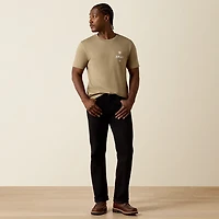 Ariat Men's Wooden Diamond Flag Graphic T-shirt