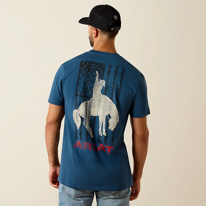 Ariat Men's Flag Bronco Classic Fit T-shirt