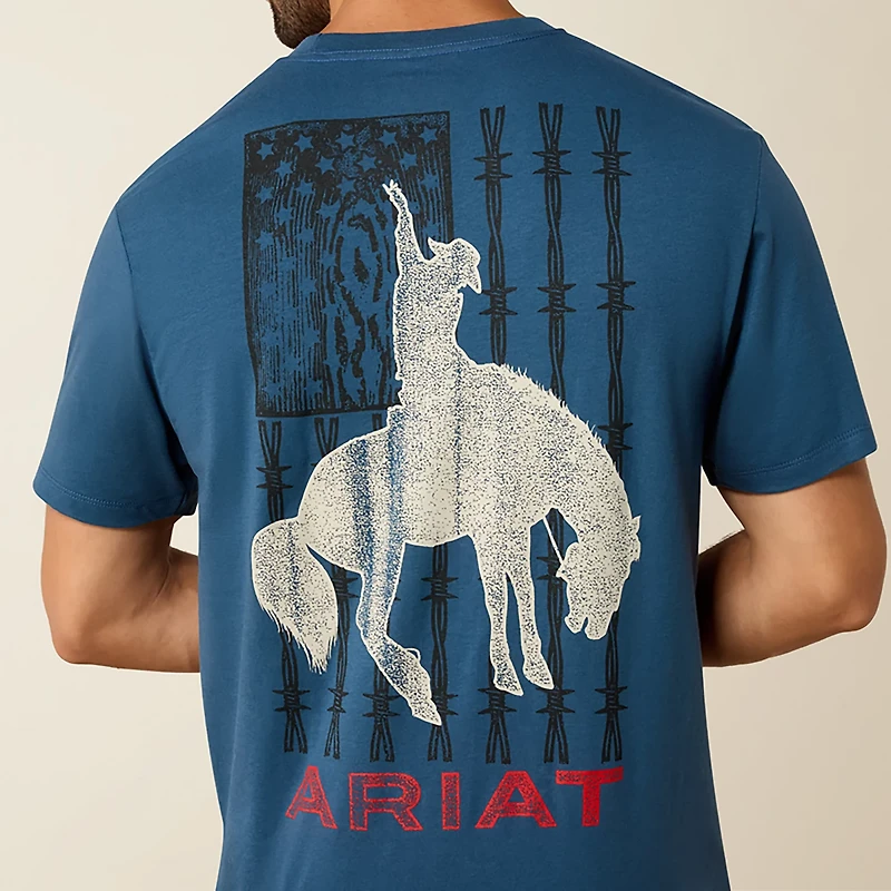 Ariat Men's Flag Bronco Classic Fit T-shirt