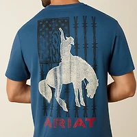 Ariat Men's Flag Bronco Classic Fit T-shirt