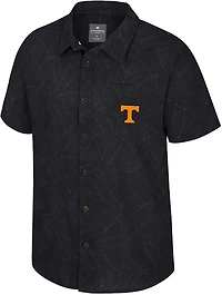 Colosseum Athletics Men's University of Tennessee Duncan Button Down Camp Shirt