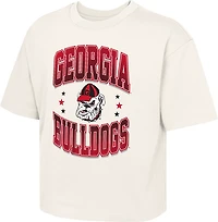 Outerstuff Girls' University of Georgia Unbeatable Boxy Graphic T-shirt