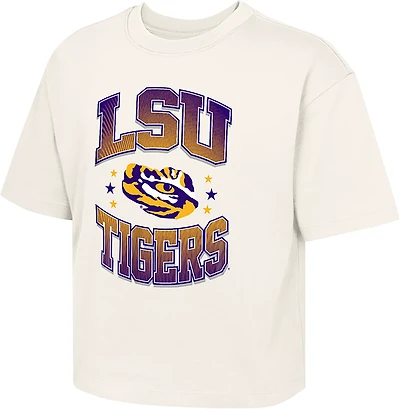 Outerstuff Girls' Louisiana State University Unbeatable Boxy Graphic T-shirt