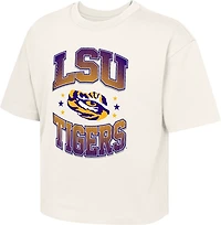 Outerstuff Girls' Louisiana State University Unbeatable Boxy Graphic T-shirt
