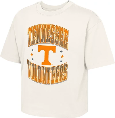 Outerstuff Girls' University of Tennessee Unbeatable Boxy Graphic T-shirt