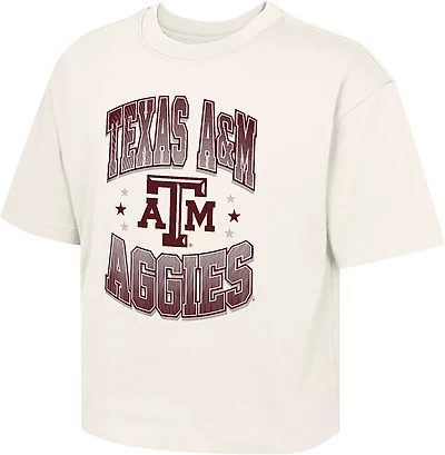 Outerstuff Girls' Texas A&M University Unbeatable Boxy Graphic T-shirt