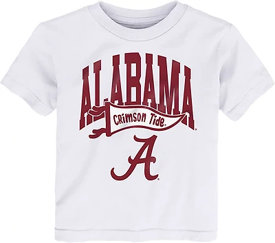Outerstuff Toddlers' University of Alabama Wavy Pennant Graphic T-shirt