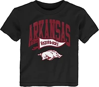 Outerstuff Toddlers' University of Arkansas Wavy Pennant Graphic T-shirt