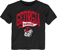 Outerstuff Toddlers' University of Georgia Wavy Pennant Graphic T-shirt