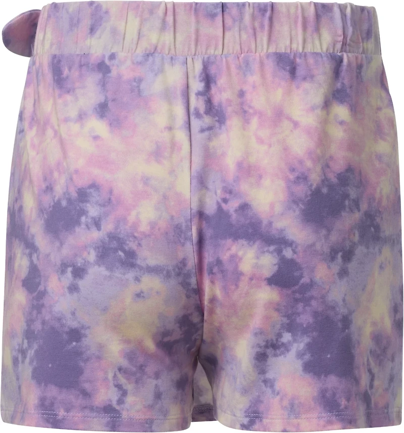 BCG Girls' Wrap Tie Printed Skort