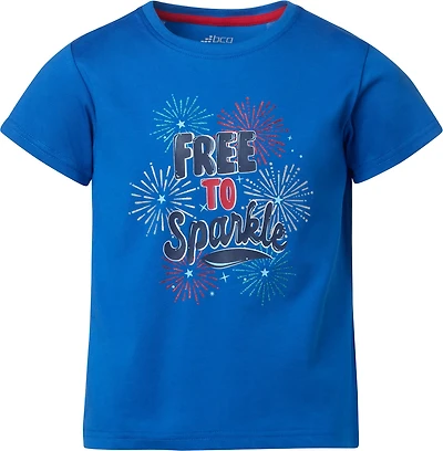 BCG Girls' Lifestyle Free Sparkle T-shirt