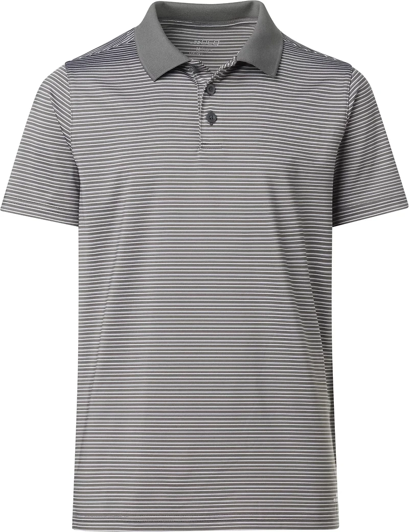 BCG Boys' Golf Striped Polo Shirt