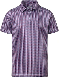 BCG Boys' Golf Texas Flag Print Polo Shirt