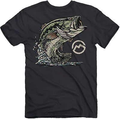 Magellan Outdoors Boys' Bass Man Short Sleeve T-Shirt