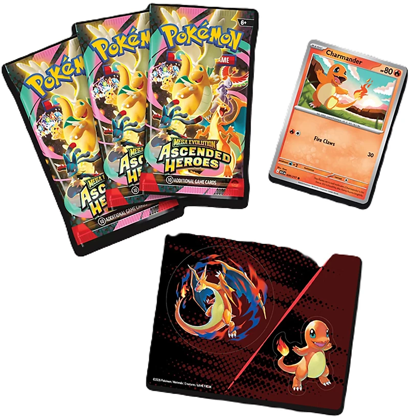 Pokémon Trading Card Game Mega Evolutions 2.5 Ascended Heroes Tech Sticker Collection