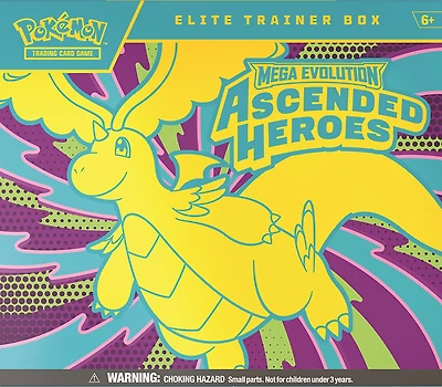 Pokémon Trading Card Game Mega Evolutions 2.5 Ascended Heroes Elite Trainer