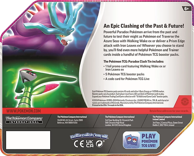 Pokémon Trading Card Game Paradox Clash
