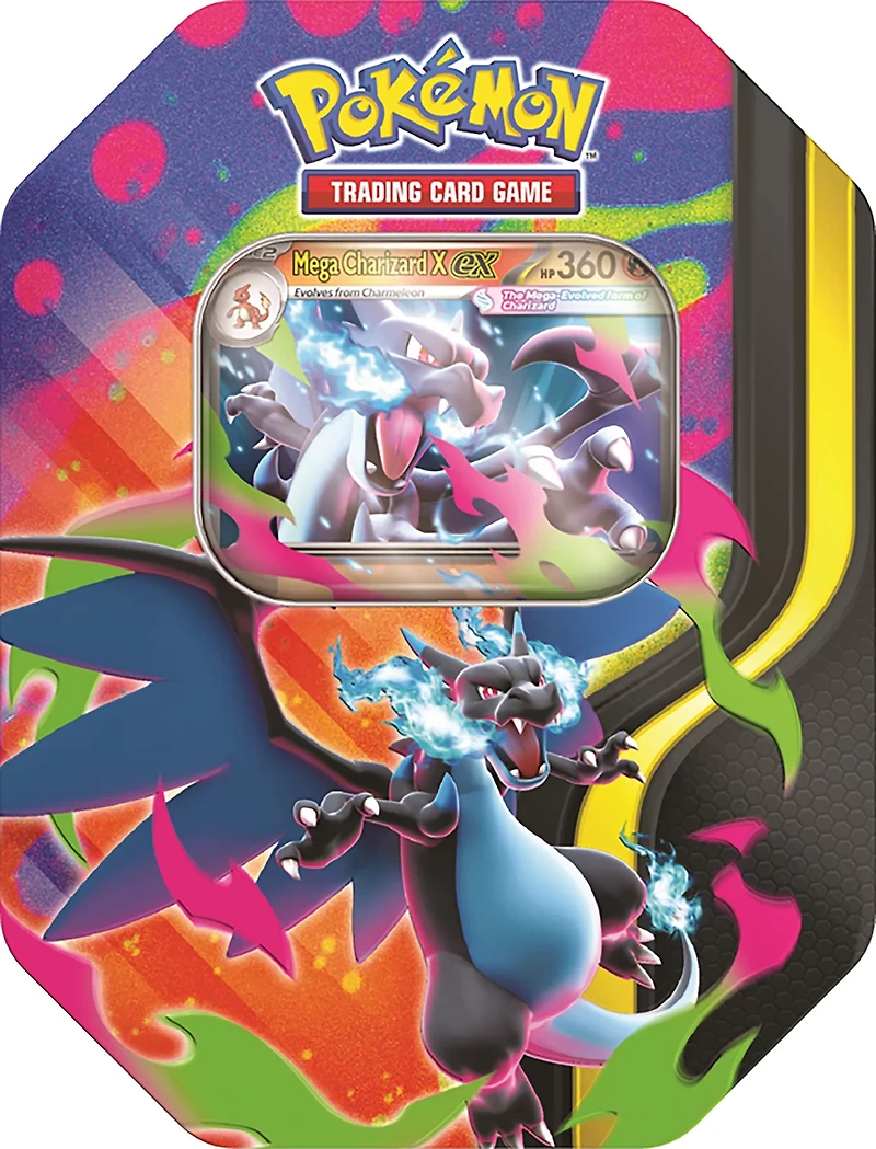Pokémon Trading Card Game Mega Charizard Tin