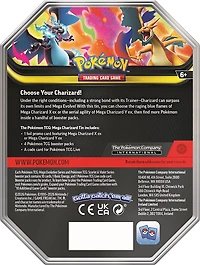 Pokémon Trading Card Game Mega Charizard Tin