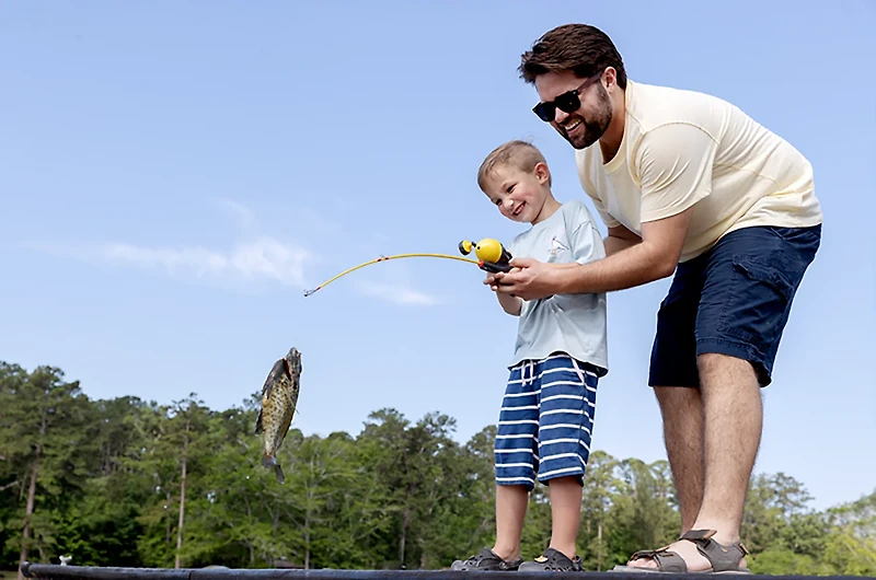 Kid Casters Monster Jam 2 ft 8 in L Freshwater Fishing Kit